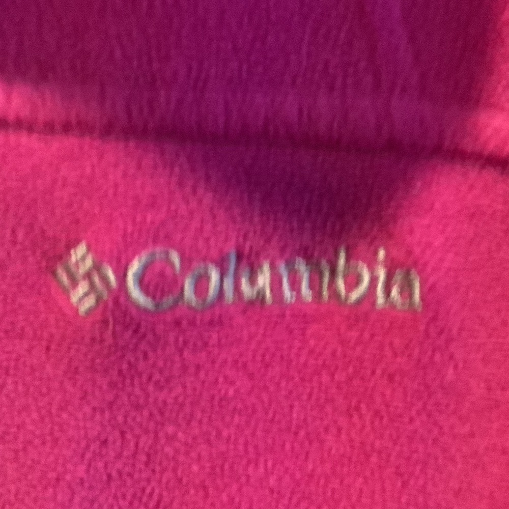 Columbia Women's Vibrant Pink Utility Jacket, full zip fleece - Picture 3 of 7